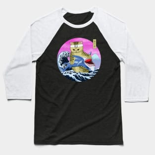 NEKO WAVE ATTACK Baseball T-Shirt